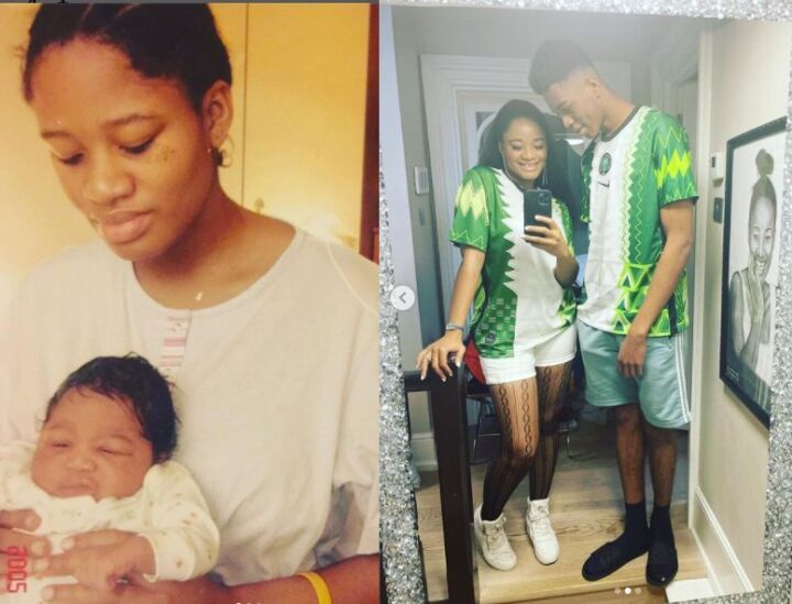 My Son Is My Valentine – Amara Kanu 1 Amara Kanu and her son