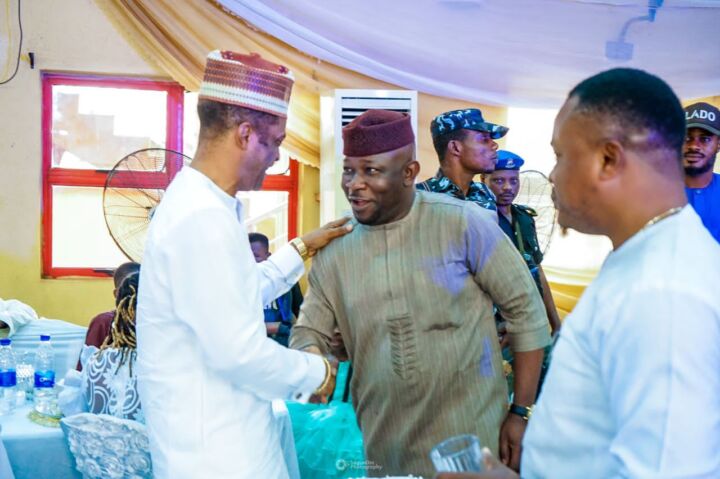 Asiwaju Bolarinwa Oluwole at Jumoke Solarins Movie Premier 5