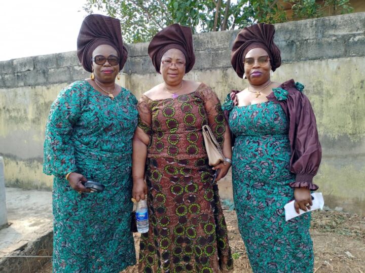From left - Barr Toyin Oluwole -Akande, Pastor Olubukunola Oluwole and Chief (Mrs) Atinuke Oluwole-Achioya