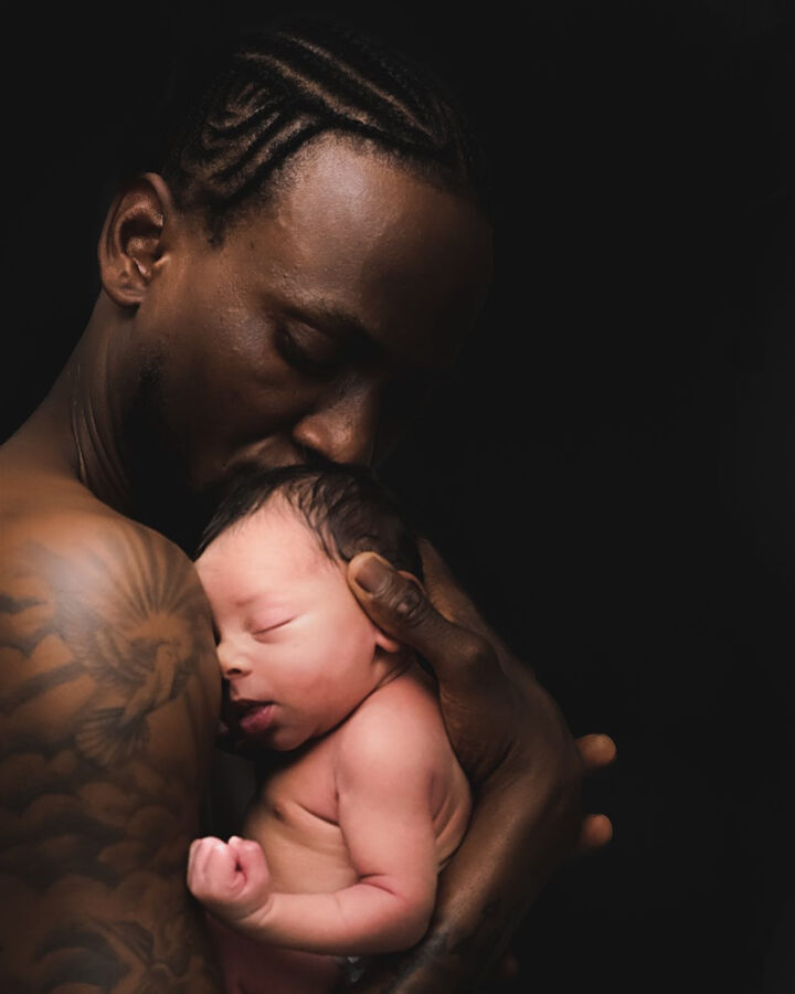 Having A Kid To Call My Own Is Beautiful – Omashola 1 Omashola and his son