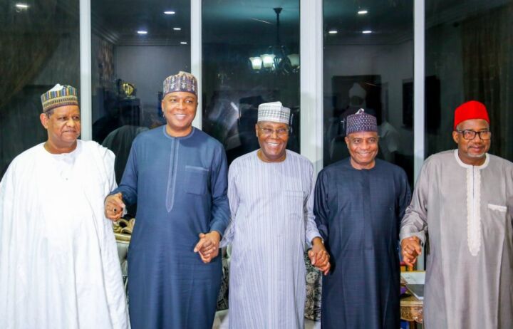 Atiku, Saraki, Tambuwal, Mohammed meet in Abuja