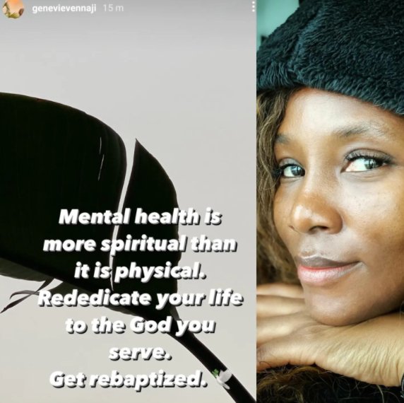 Re-Dedicate Your Life To God And Get Yourself Re-Baptized – Genevieve Nnaji 2 Genevieve Nnaji