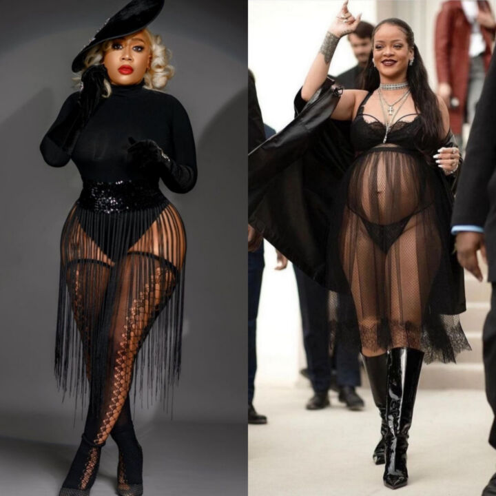 No One Will Control How I’ll Dress As A Pregnant Woman – Moyo Lawal 2 Moyo Lawal and Rihanna