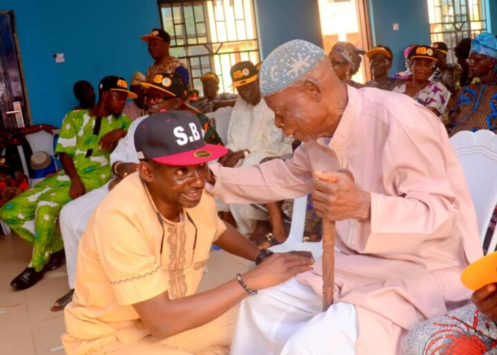 Pa Olukola appreciates Hon Adeniye for prioritizing the welfare of the elderly while he was the Leader of the Legislative Council, 2004-2007.