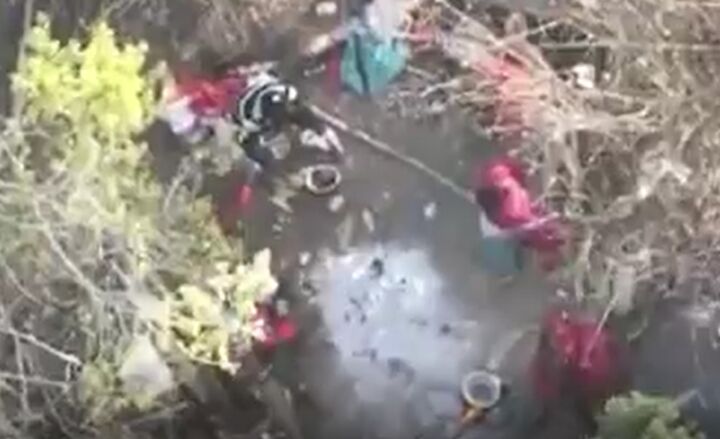 Ogun State Government debunks Video of Bandits in Ogere Forest, says Visual Hoax 1 Old Drone Shot of Bandits in an Unknown Location