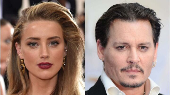 Amber Heard and Johnny Depp