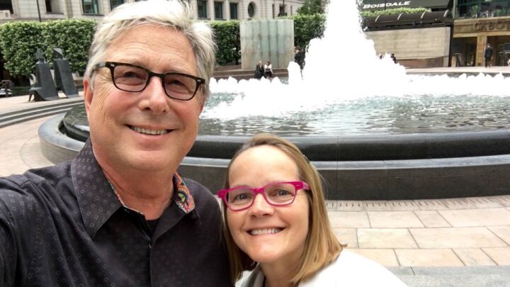 Don Moen and his wife 