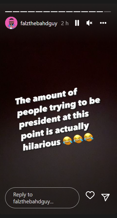 The Growing Number Of Presidential Candidates Is Ridiculous – Falz 2 Falz