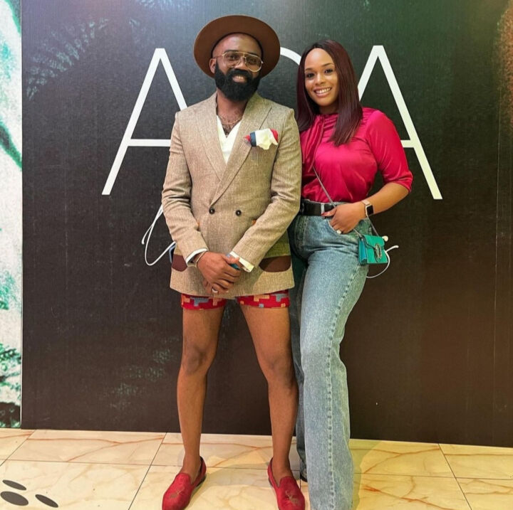 Noble Igwe and his wife
