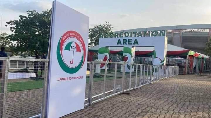 Peoples Democratic Party (PDP) National Convection Accreditation Area