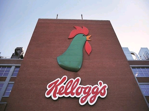 Kellogg's livery on a building