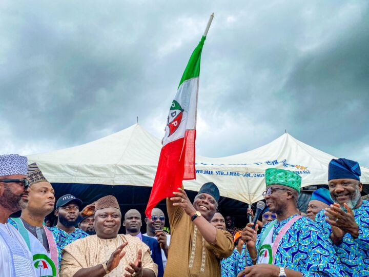 Veteran Actor, first National President of TANPAN, Chief Dele Odule joins the People's Democratic Party