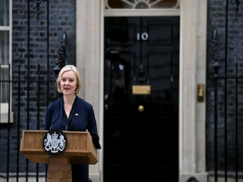 British Prime Minister Liz Truss