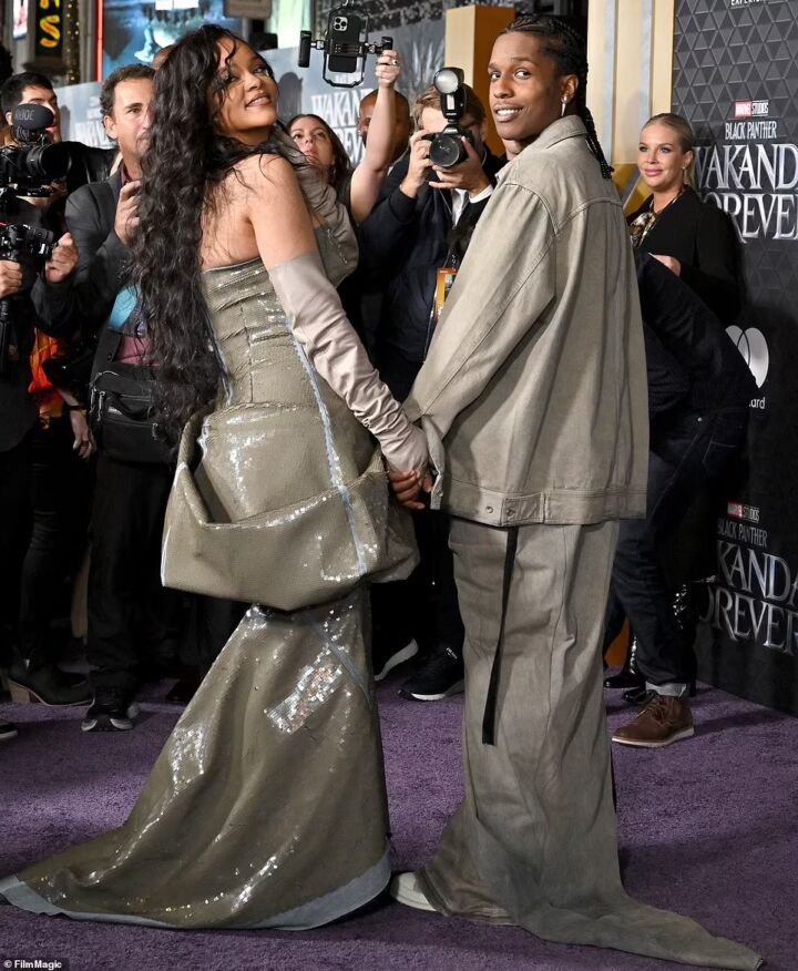 Rihanna and A$AP Rocky