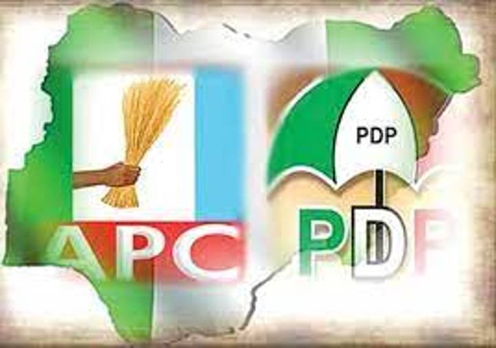 All Progressive Congress (APC) vs Peoples Democratic Party (PDP) Logos