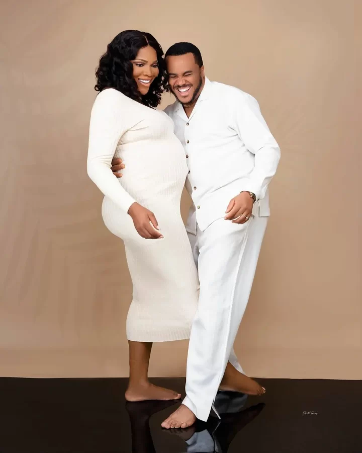 Michael Okon and wife 