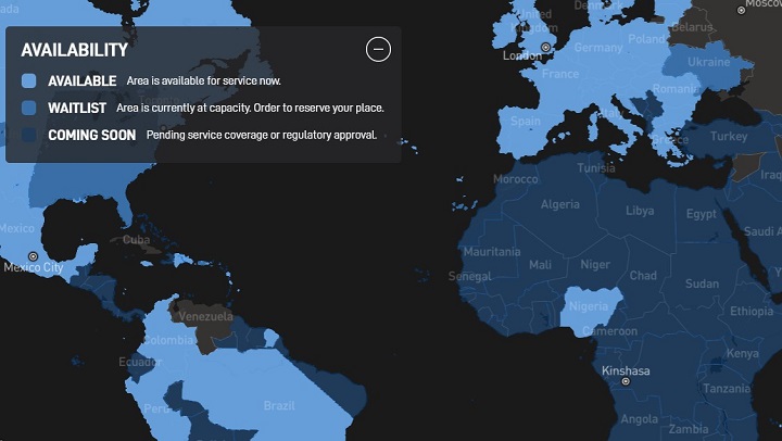 Elon Musk's Starlink Broadband Internet Now Available In Nigeria 1 Starlink Broadband Internet Service Availability Map + Nigeria