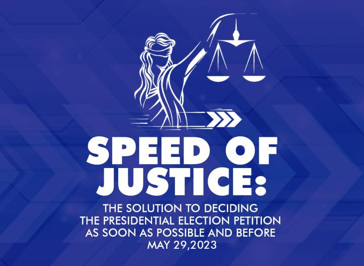 OAL Speed Of Justice - The Solution To Deciding The Presidential Election Petition
