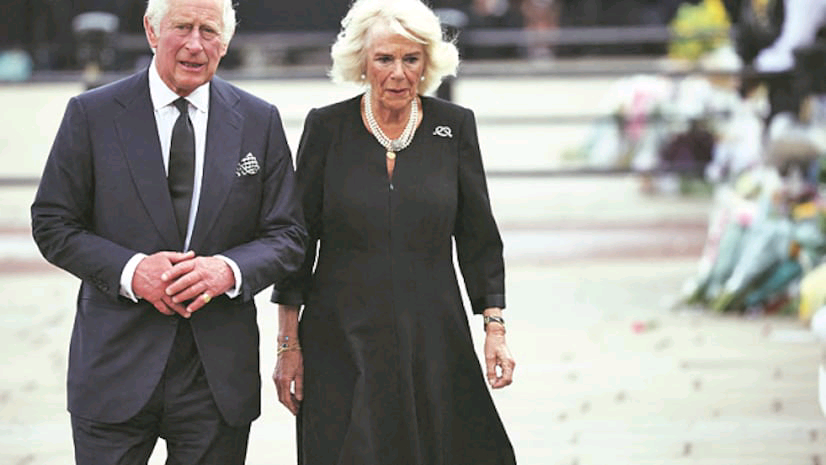 King Charles And Queen Camilla Walk 