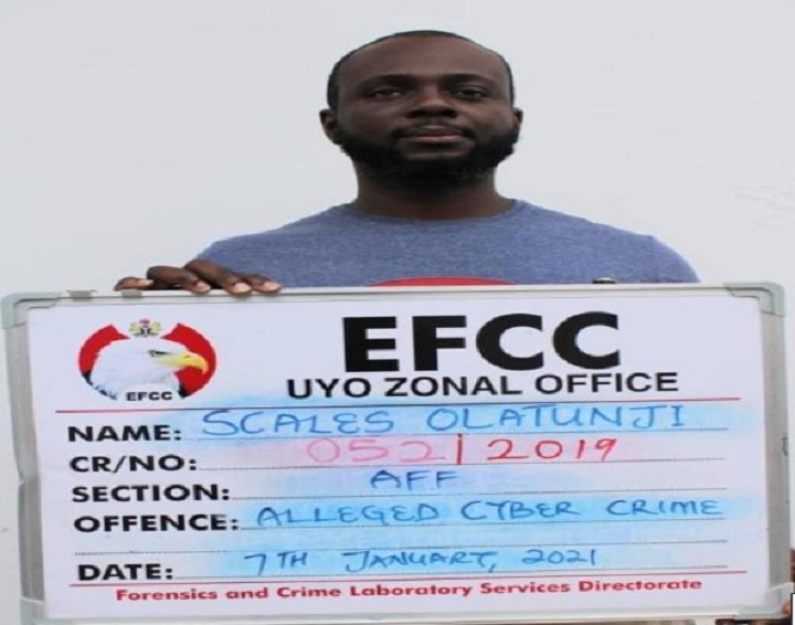 Appeal Court upholds Conviction of Scales Olatunji for N525m Internet Fraud 1 Scales Olatunji