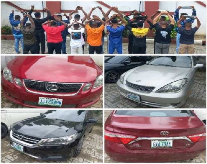 EFCC Apprehends 17 Alleged 'Yahoo Boys' in Uyo 1 EFCC Apprehends 17 Alleged 'Yahoo Boys' in Uyo