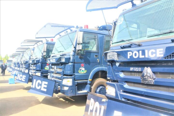 Nigeria Police Vehicle