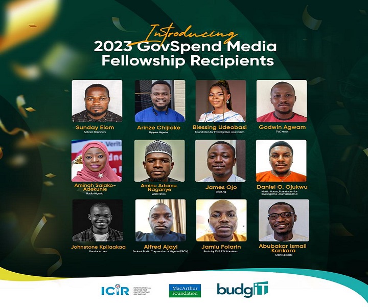 BudgIT's 2023 GovSpend Media Fellows