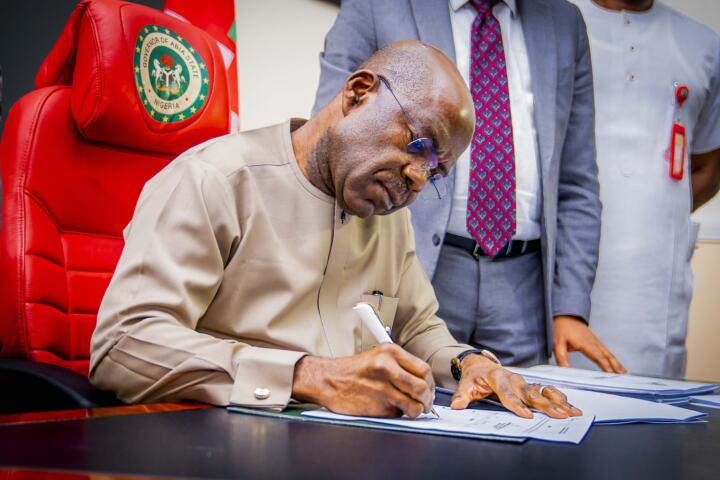 Labour Party Suspends Governor Alex Otti, Five Others Over Alleged Anti-Party Activities 1 Gov Alex Otti