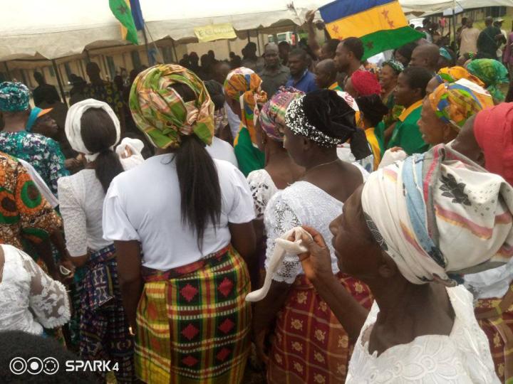 MOSOP congress and rally at the Gokana Central Field in Bera, Ogoni, Port Harcourt, Rivers State