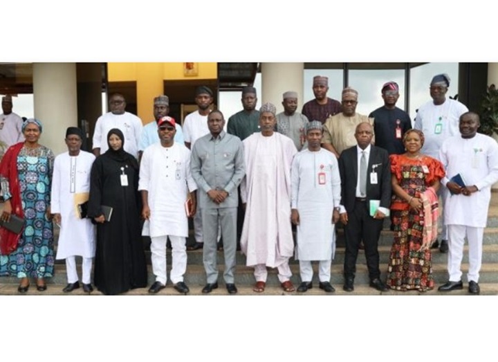 NLTF Executive Secretary/CEO, Tosin Adeyanju led management team on a Courtesy Visit to the EFCC Boss, Ola Olukayode