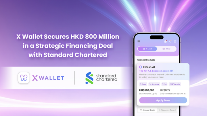 zero fintech group partners with standard chartered bank hong kong limited to enhance a i financing solutions for x wallet with hkd800 million funding limit