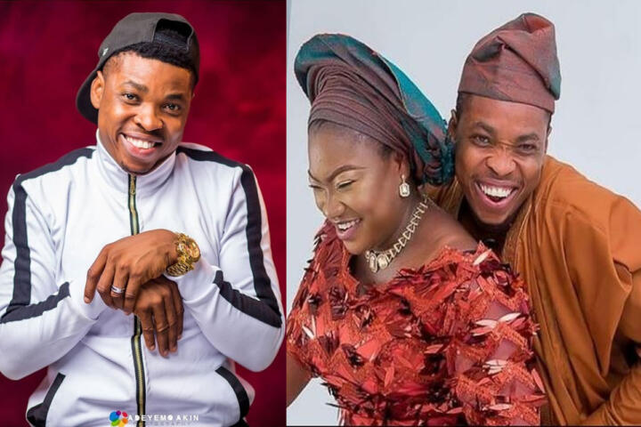 Woli Agba and his wife