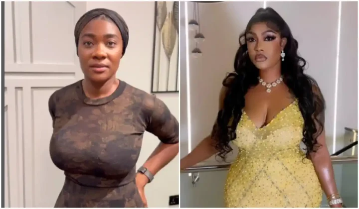 Mercy Johnson and Angela Okorie