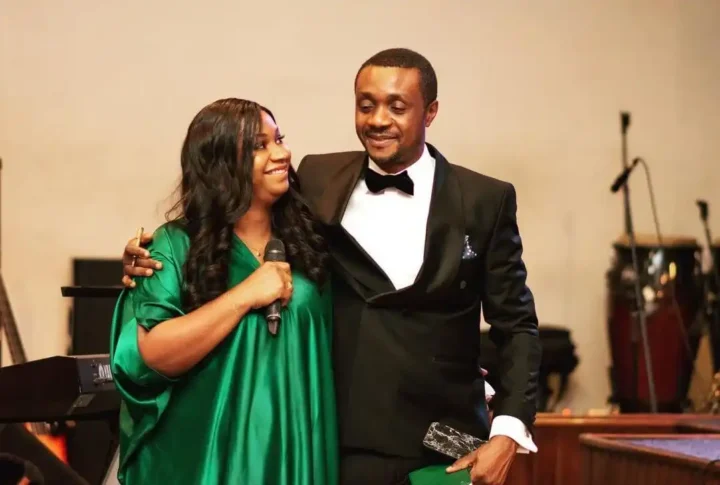 I Thank God For Blessing Me With Nathaniel Bassey – Wife 1 Nathaniel Bassey and his wife