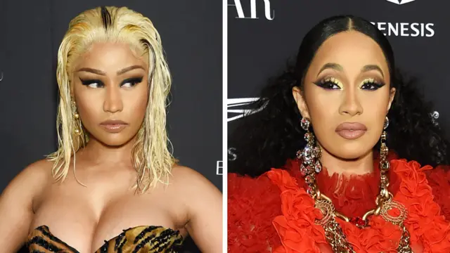 Cardi B and Nicki Minaj