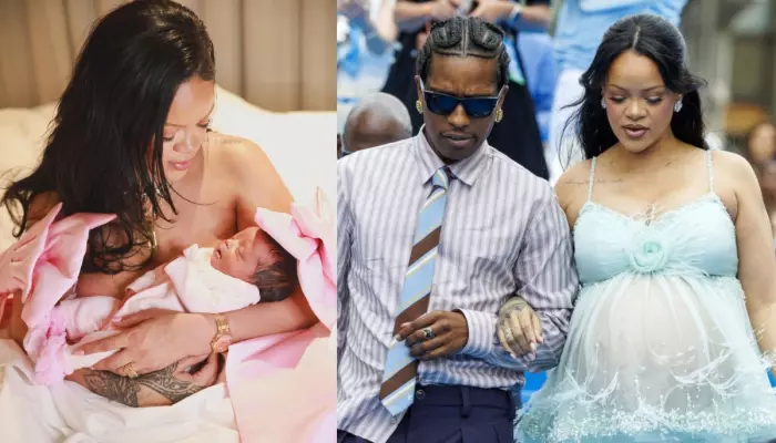 Rihanna and A$AP Rocky