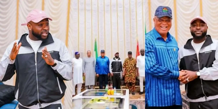 Davido Has Been An Inspiration To Nigerian Youths - Gov. Umo Eno 1 Governor Umo Eno and Davido