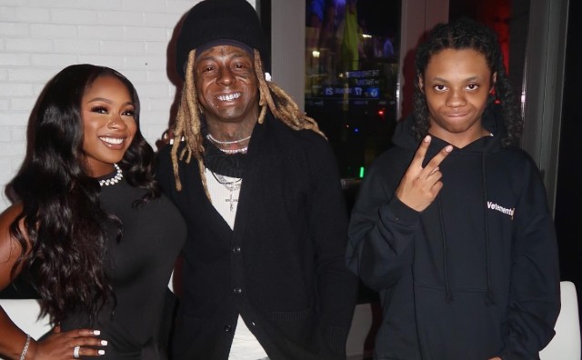Lil Wayne and his kids
