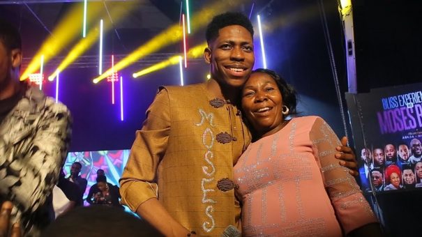 Moses Bliss Honours His Mother With First Birthday Celebration 1 Moses Bliss and his mother