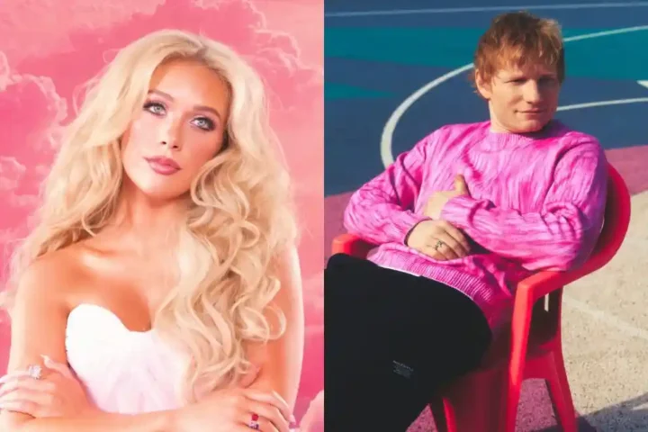 Ed Sheeran and Megan Moroney