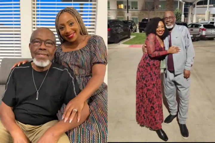 I'm Glad My Late Father Is Finally Free From Pain - Dakore Akande 1 Dakore Akande and her father