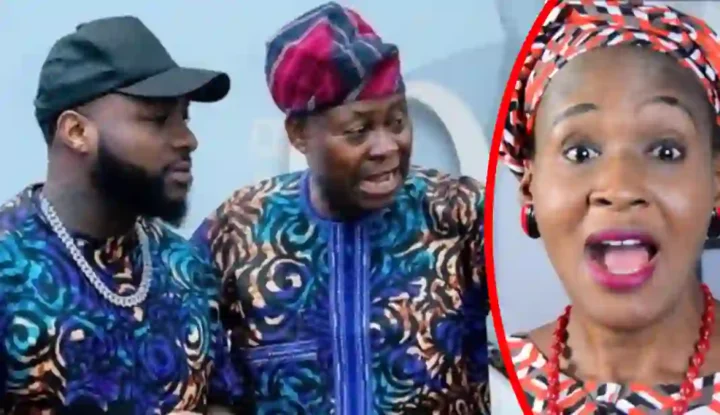 Davido and Kemi Olunloyo