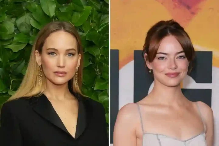 Emma Stone Has Been Beating Me For Decades - Jennifer Lawrence 1 Emma Stone and Jennifer Lawrence