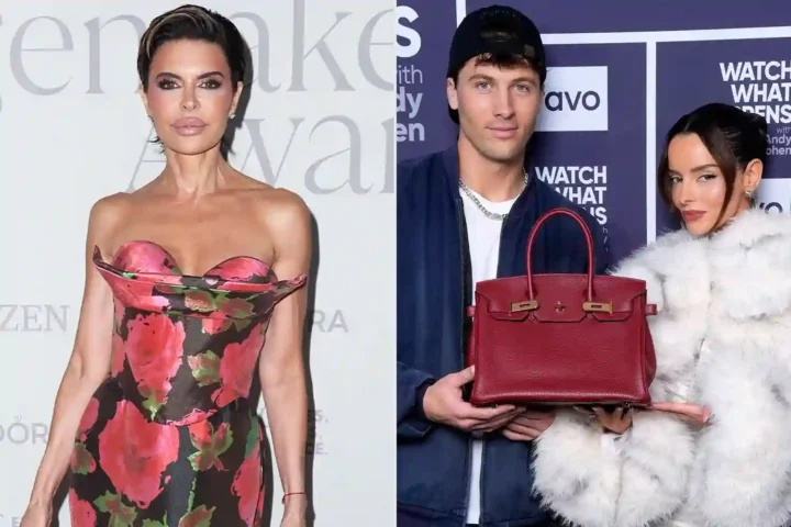 Rob Rausch, Maura Higgins and Lisa Rinna