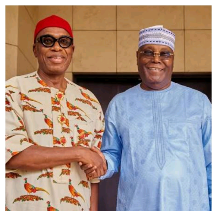 ADC Presidential and Vice Presidential Candidates; Atiku Abubakar and Chibuike Amaechi